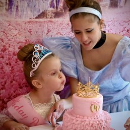 Cinderella, the most magical part of the party!