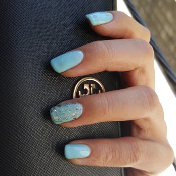 One Nail - Tiffany blue nails. (Color: Gelato on my mind) - Nail Salons Near Me - Atlanta, Georgia One Nail - Tiffany blue nails. (Color: Gelato on my mind) - Nail Salons Near Me - Atlanta, Georgia
