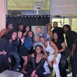 Some of Brandon's 40th birthday party guests