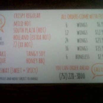 WingsWay - Wings Way Business Card / Menu - Chicken Wings Near Me - Virginia Beach, Virginia WingsWay - Wings Way Business Card / Menu - Chicken Wings Near Me - Virginia Beach, Virginia
