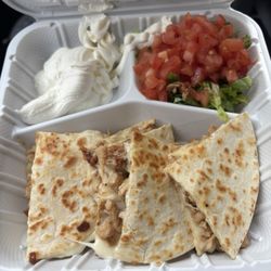 Chicken Tinga Quesadilla