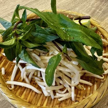 Culantro & Basil Pho Bistro - The longer top leaf is Culantro. - Vietnamese Near Me - Anaheim, California Culantro & Basil Pho Bistro - The longer top leaf is Culantro. - Vietnamese Near Me - Anaheim, California