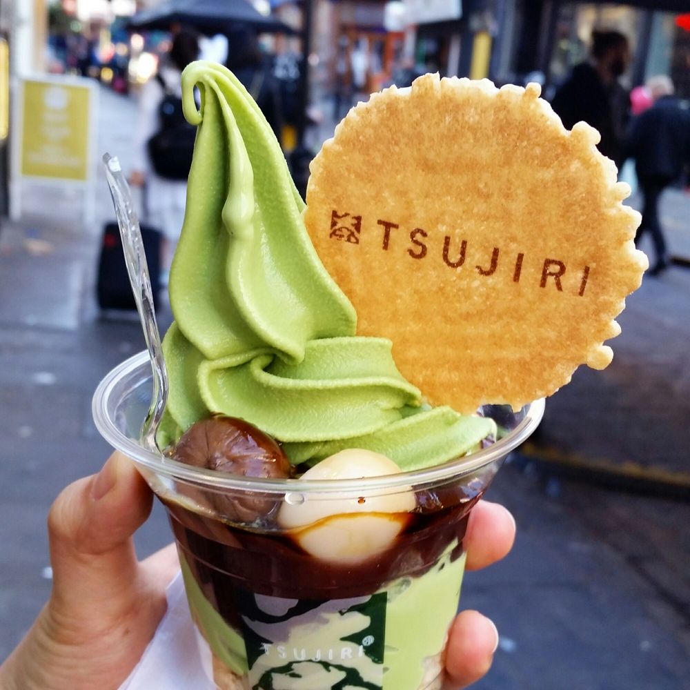 Tsujiri - Matcha sundae - Tea Rooms Near Me - London, XGL Tsujiri - Matcha sundae - Tea Rooms Near Me - London, XGL