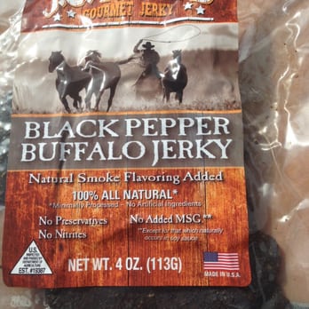 The Outpost - Black pepper buffalo jerky - Gift Shops Near Me - Pearblossom, California