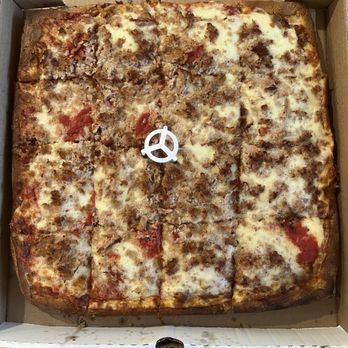 Anthony's Pizza - Sausage Sicilian pizza - Pizza Near Me - Levittown, Pennsylvania Anthony's Pizza - Sausage Sicilian pizza - Pizza Near Me - Levittown, Pennsylvania