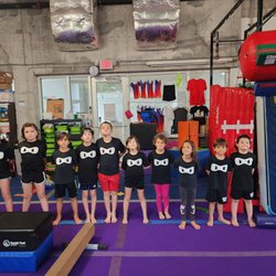 Gymagination - Ninja zone class! Super fun gym! Best place for gymnastics hands down.  Coaches are amazing!