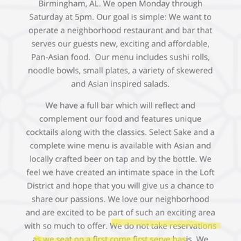 Bamboo on 2nd - Sushi Bars Near Me - Birmingham, Alabama