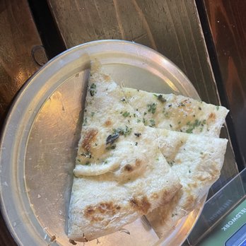 Fieldwork - Garlic flatbread - Breweries Near Me - Sacramento, California