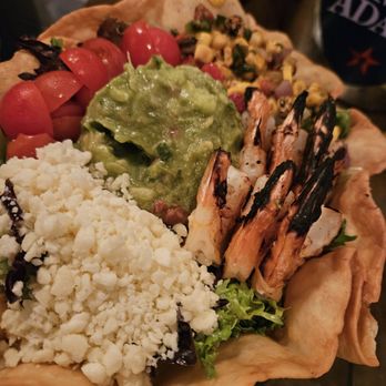 Tiki Jac’s Street Eats & Brews - Shrimp taco salad - Beer, Wine & Spirits Near Me - Rehoboth Beach, Delaware Tiki Jac’s Street Eats & Brews - Shrimp taco salad - Beer, Wine & Spirits Near Me - Rehoboth Beach, Delaware