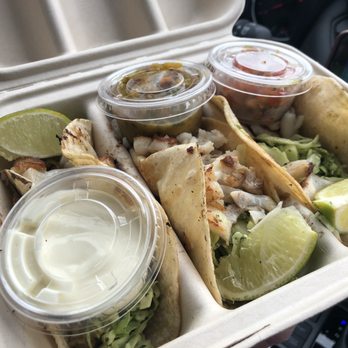 Catalyst Seafood - Taco plate. Yummy plus you get this in loved love this tray/ - Seafood Near Me - Brookings, Oregon Catalyst Seafood - Taco plate. Yummy plus you get this in loved love this tray/ - Seafood Near Me - Brookings, Oregon