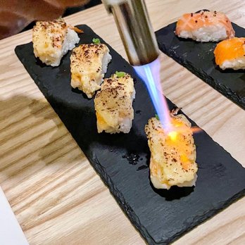 Yunta Nikkei - Gratin Nigiri |IG @restaurant_aholic - Peruvian Near Me - Charlotte, North Carolina