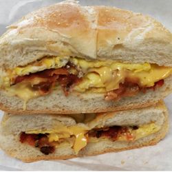 Bayville Deli & Pizzeria - Bacon, Egg & Cheese sandwich
