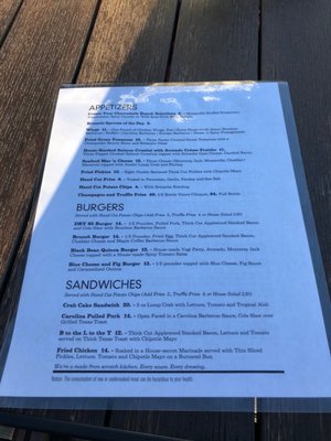 Menu photo 3 DRY 85 OC Ocean City, MD Menu photo 3 DRY 85 OC Ocean City, MD