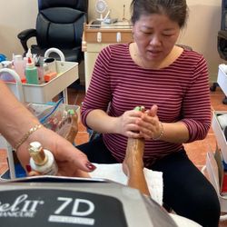C Nails & Spa - Nancy gave me the most Reina big pedicure