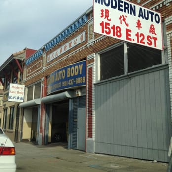 Modern Auto Body - Front of shop - Body Shops Near Me - Oakland, California Modern Auto Body - Front of shop - Body Shops Near Me - Oakland, California