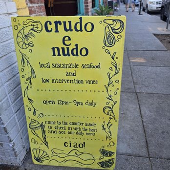 Crudo e Nudo - Seafood Near Me - Santa Monica, California Crudo e Nudo - Seafood Near Me - Santa Monica, California