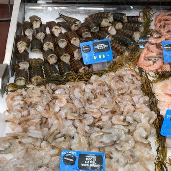 Harris Teeter - Seafood section. Lobster tails aren't a bad price! - Grocery Near Me - Alexandria, Virginia