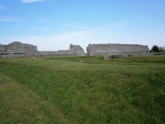 Richborough Roman Fort and Amphitheatre by null