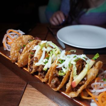 Fortu - Tuna and wagyu tartare wonton tacos - Wine Bars Near Me - St. Petersburg, Florida Fortu - Tuna and wagyu tartare wonton tacos - Wine Bars Near Me - St. Petersburg, Florida