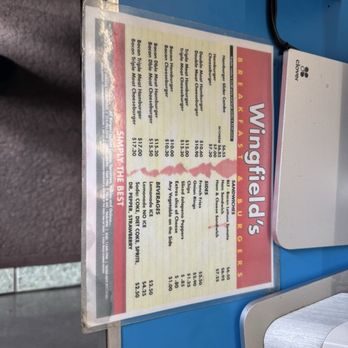 Wingfield's Breakfast & Burger - Menu - Burgers Near Me - Dallas, Texas