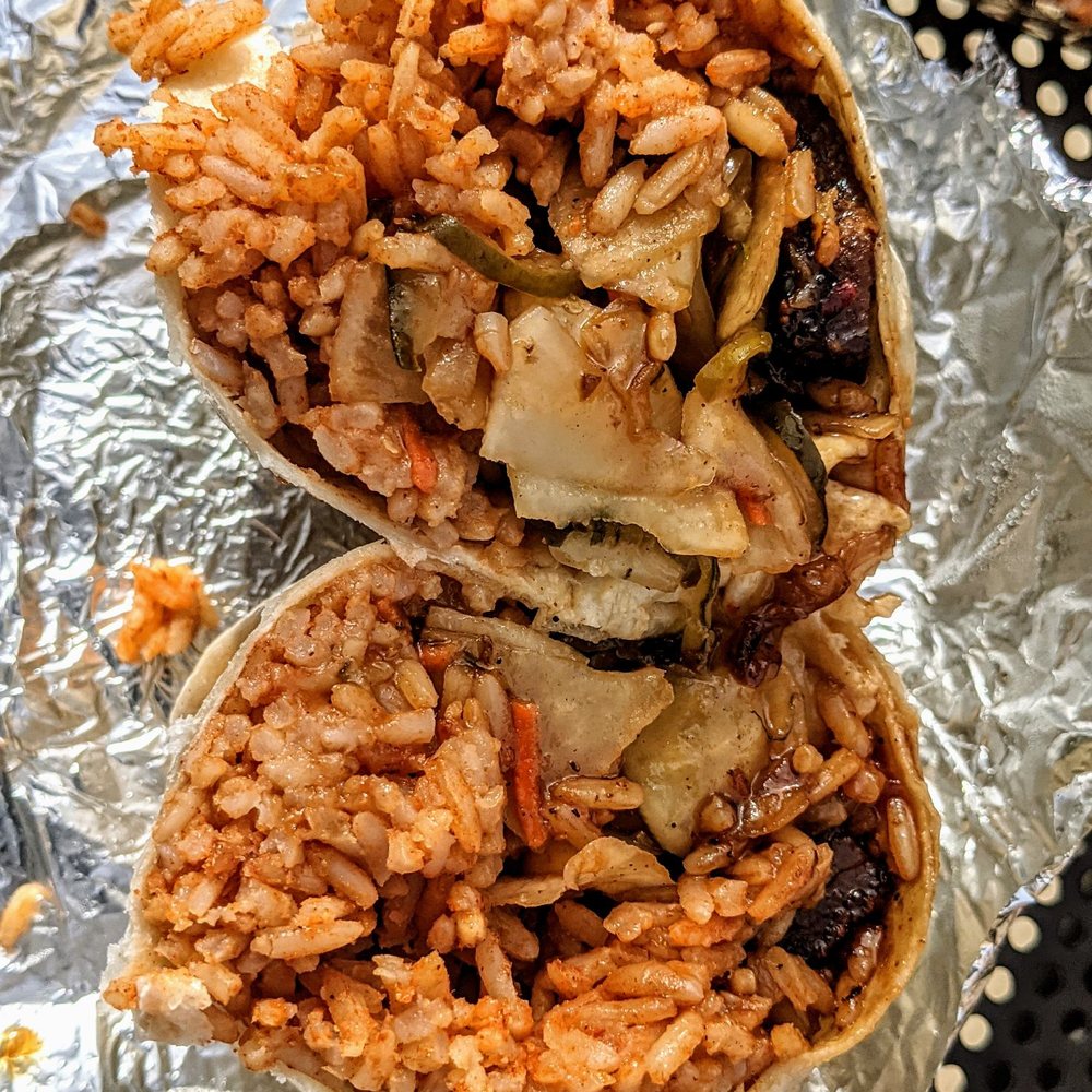 Transfer Co. Food Hall - Pork Belly Burrito from Dank Burrito - Food Court Near Me - Raleigh, North Carolina Transfer Co. Food Hall - Pork Belly Burrito from Dank Burrito - Food Court Near Me - Raleigh, North Carolina