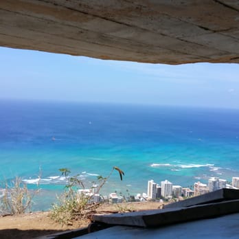 Diamond Head Lookout - View from the pill box. - Parks Near Me - Honolulu, Hawaii