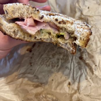 The Works Bakery Cafe - Ham cheddar apple sandwich! - Bagels Near Me - Keene, New Hampshire The Works Bakery Cafe - Ham cheddar apple sandwich! - Bagels Near Me - Keene, New Hampshire