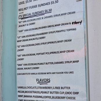 JT’s IceCream Shop - Ice Cream & Frozen Yogurt Near Me - Cloverdale, Virginia