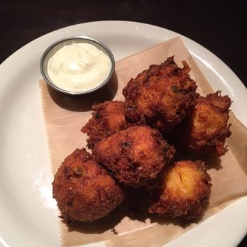 Conner's Kitchen + Bar - Lump crab hush puppies - Breakfast & Brunch Near Me - Indianapolis, Indiana Conner's Kitchen + Bar - Lump crab hush puppies - Breakfast & Brunch Near Me - Indianapolis, Indiana