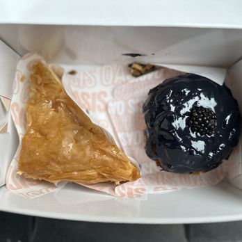 Oasis Cafe - Galaktoboureko and Berry Cream Cake. - Coffee Roasteries Near Me - Queens, New York