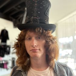 The gorgeous hat.