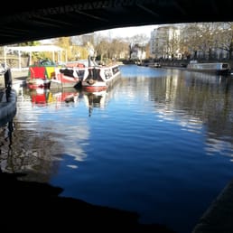 Great day to stroll along the canal.