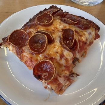 Square Pie Guys - Pepperoni pizza slice - Pizza Near Me - Campbell, California Square Pie Guys - Pepperoni pizza slice - Pizza Near Me - Campbell, California