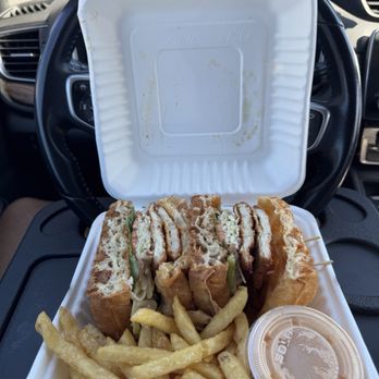 Mosaic Cuisine - Giant panko fried chicken sandwich (waffle & French fries) $20 (instagram: @issa.cheatday) - Breakfast & Brunch Near Me - Rockville, Maryland Mosaic Cuisine - Giant panko fried chicken sandwich (waffle & French fries) $20 (instagram: @issa.cheatday) - Breakfast & Brunch Near Me - Rockville, Maryland