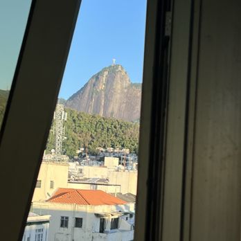 Arena Copacabana Hotel - Christ the redeemer view from the room - Hotels Near Me - Rio de Janeiro, RJ