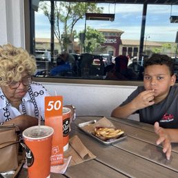 My nephew, mom and I are burger connoisseurs! My nephew, mom and I are burger connoisseurs!