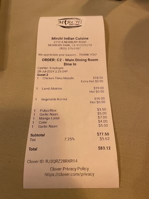Menu photo 6 Mirchi Indian Cuisine Newbury Park, CA Menu photo 6 Mirchi Indian Cuisine Newbury Park, CA