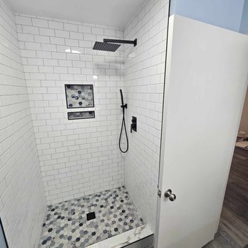 Leon Unlimited Construction - New shower tile - General Contractors Near Me Leon Unlimited Construction - New shower tile - General Contractors Near Me