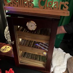 Casillas Cigars - Cigar bar set up