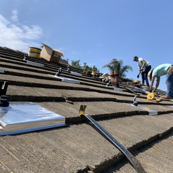 Rehab Solar Construction - Mounting brackets for array. - Solar Installation Near Me - Fallbrook, California Rehab Solar Construction - Mounting brackets for array. - Solar Installation Near Me - Fallbrook, California