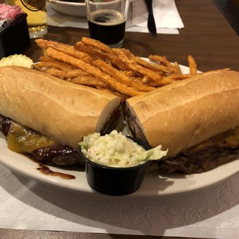 The Trappe Tavern - Prime Wrangler Rib with Sweet Potato Fries - Sports Bars Near Me - Trappe, Pennsylvania The Trappe Tavern - Prime Wrangler Rib with Sweet Potato Fries - Sports Bars Near Me - Trappe, Pennsylvania
