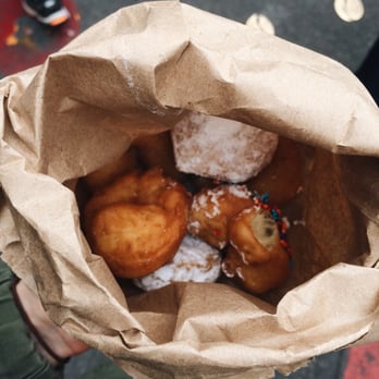 Daily Dozen Doughnut - Bag full of donuts! - Bakeries Near Me - Seattle, Washington