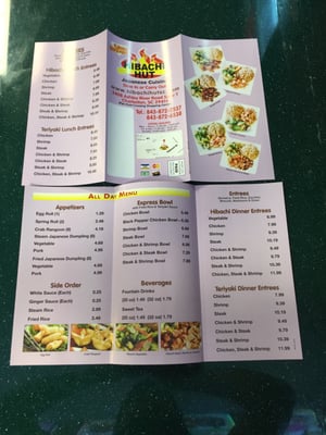 Menu photo 5 Hibachi Hut Charleston, SC Menu photo 5 Hibachi Hut Charleston, SC