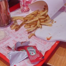 Fries and soda