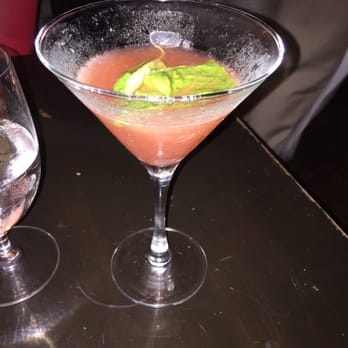 Prime One Twelve - Strawberry basil martini - Steakhouses Near Me - Miami Beach, Florida