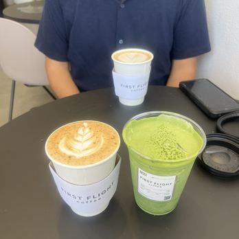 First Flight Coffee - French toast latte , first flight matcha latte - Coffee & Tea Near Me - Torrance, California
