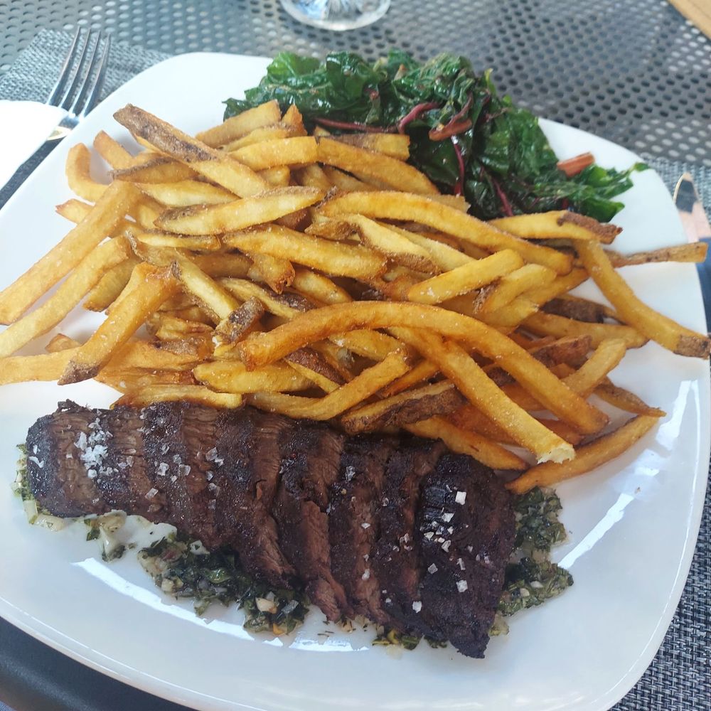 Gunther & Co - Steak and fries...it was pretty good - Seafood Near Me - Baltimore, Maryland