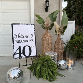 To Be Designed - Party Equipment Rentals Near Me - San Diego, California