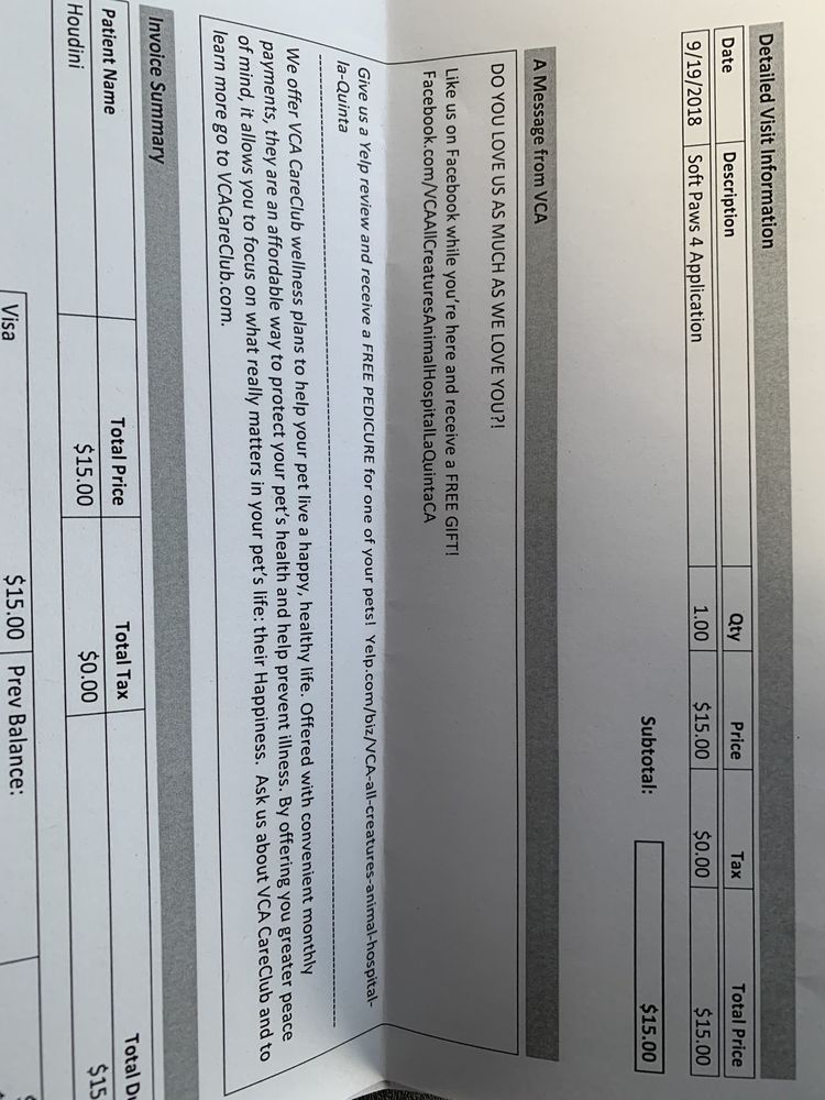 vca all creatures animal hospital