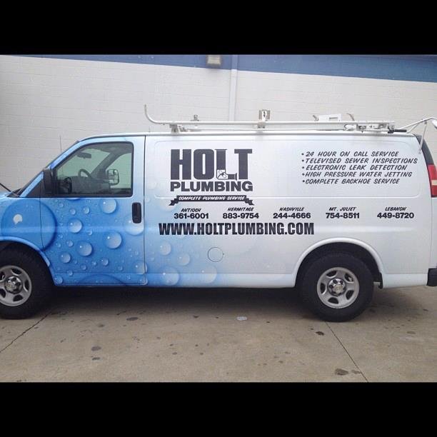 Slide of Holt Plumbing